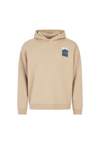Bluza z kapturem Protest Marker. Typ kołnierza: kaptur. Kolor: wielokolorowy, beżowy, brązowy #1