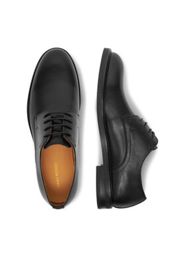 Gino Rossi Półbuty CEO-HS815-2 Czarny. Kolor: czarny. Materiał: skóra