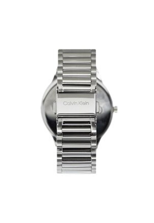 Calvin Klein Zegarek Dress 25200373 Srebrny. Kolor: srebrny