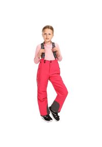 Kilpi - Dziecięce spodnie narciarskie KILPI MIMAS-J. Kolor: różowy. Sport: narciarstwo