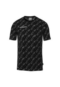 UHLSPORT - Koszulka Uhlsport Progressive 28. Kolor: czarny, biały, wielokolorowy. Materiał: materiał. Wzór: nadruk. Sport: piłka nożna #1