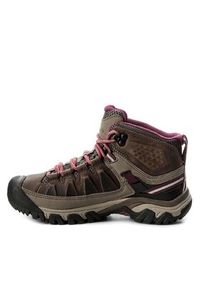 keen - Keen Trekkingi Targhee III Mid Wp 1018178 Brązowy. Kolor: brązowy. Materiał: nubuk, skóra