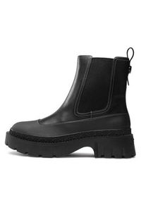 Coach Botki Jayla Leather Bootie CM770 Czarny. Kolor: czarny. Materiał: skóra #4