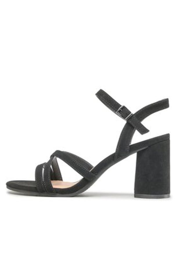 Jenny Fairy Sandały SOPHIA WYL3402-6 Czarny. Kolor: czarny. Materiał: materiał