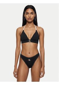 Calvin Klein Swimwear Góra od bikini LV00Q61225 Czarny. Kolor: czarny. Materiał: syntetyk #3