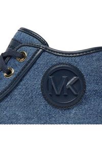 MICHAEL Michael Kors Trampki Evy High Top 43R4EYFS6D Niebieski. Kolor: niebieski. Materiał: materiał
