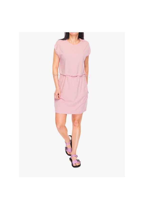 columbia - Sukienka turystyczna Columbia Boundless Beauty Dress II. Kolor: różowy. Sport: turystyka piesza