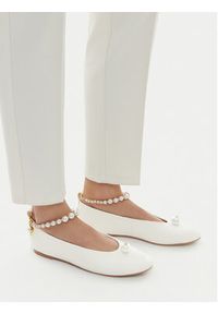 Gino Rossi - GINO ROSSI Baleriny CEO-ROSE-LT1670-9 Biały. Kolor: biały. Materiał: skóra #8