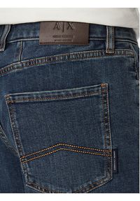 Armani Exchange Szorty jeansowe XM000073 AF24463 MB001 Granatowy Comfort Fit. Kolor: niebieski. Materiał: bawełna #2