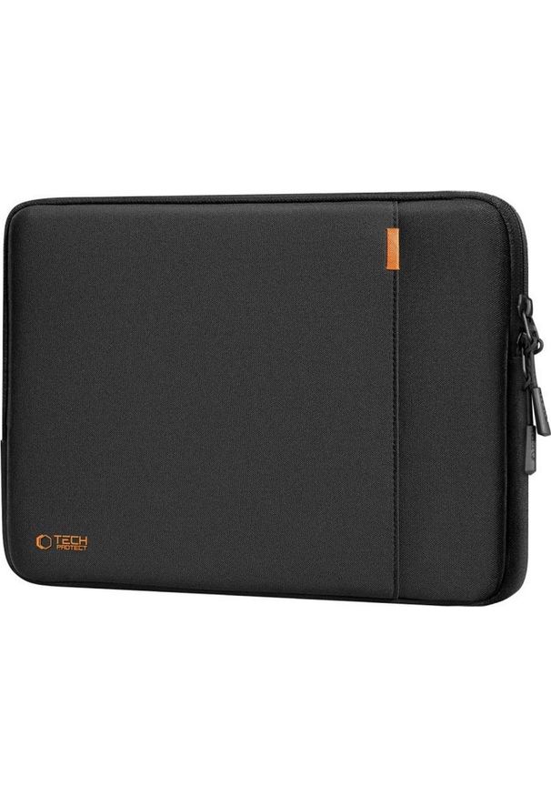 TECH-PROTECT - Etui Tech-Protect Defender Laptop 13-14 czarny. Kolor: czarny. Materiał: materiał, poliester, mikrofibra. Styl: elegancki, casual