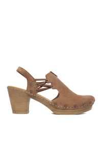 Sandały Rieker. Kolor: brązowy #1