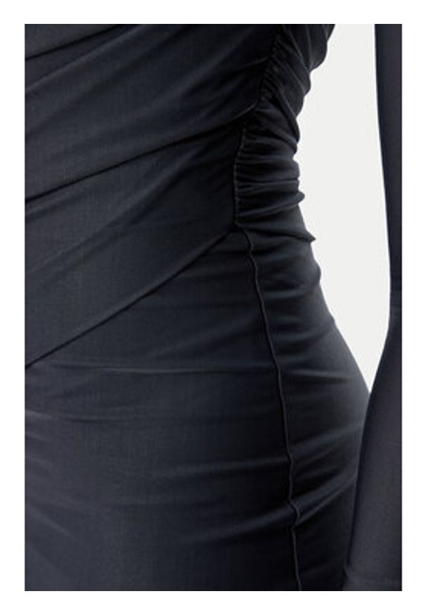Pinko - PINKO Sukienka koktajlowa 104838 A2H1 Z99 Czarny Slim Fit. Kolor: czarny. Materiał: syntetyk. Styl: wizytowy