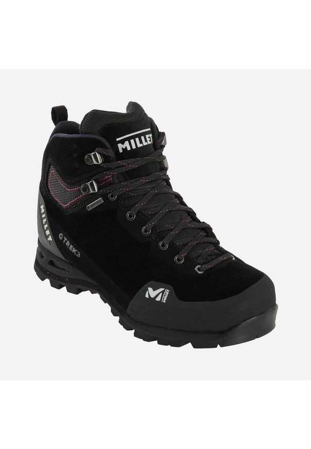 Millet - Buty trekkingowe damskie MILLET W G Trek 3 Goretex czarny. Kolor: czarny. Materiał: gore-tex