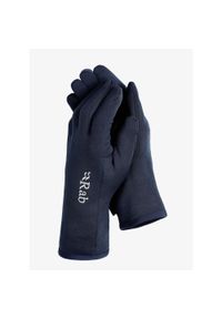Rękawiczki polarowe Rab Power Stretch Pro Glove. Kolor: niebieski. Materiał: polar. Sport: turystyka piesza #1