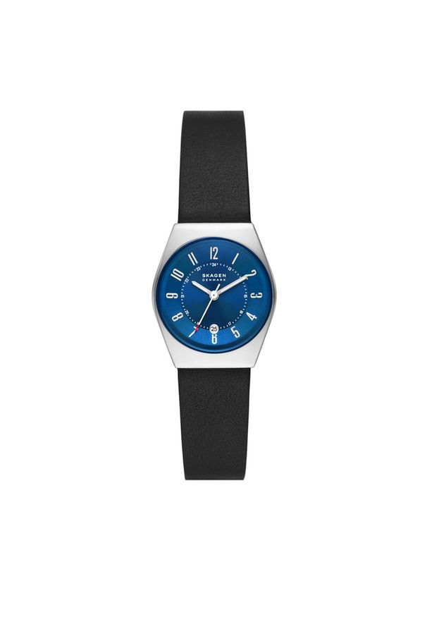 Zegarek Skagen Grenen SKW3036 Black/Silver/Navy. Kolor: czarny