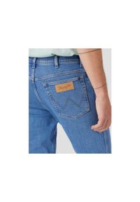 Wrangler - WRANGLER TEXAS SLIM MĘSKIE SPODNIE JEANSOWE JEANSY OFF SHORE W12SJXZ83 112330700 #3