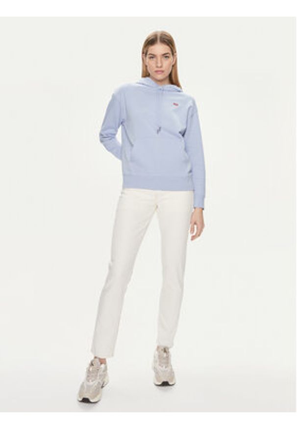 Lee Jeansy Rider 112349001 Biały Straight Fit. Kolor: biały