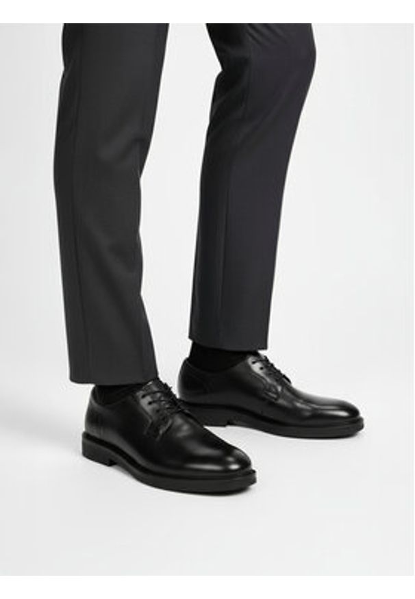 G-Star RAW - G-Star Raw Półbuty EO-KAIL-04 MI08 Czarny. Kolor: czarny. Materiał: skóra