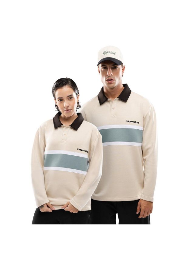 SIROKO - Męska koszulka polo z długim rękawem Rayo Club Lifestyle Siroko RC Dribble Of. Typ kołnierza: polo. Kolor: biały. Materiał: materiał. Długość rękawa: długi rękaw. Długość: długie. Wzór: haft. Styl: klasyczny