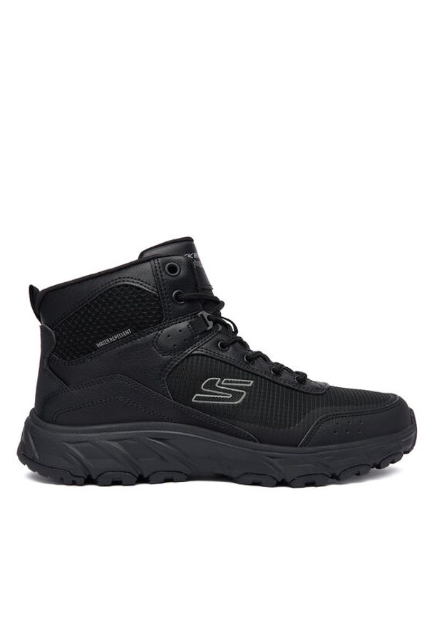 skechers - Skechers Trekkingi Hillcrest 2.0 237804 BBK Czarny. Kolor: czarny. Materiał: skóra. Sport: turystyka piesza