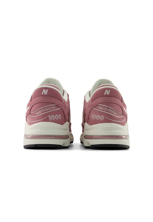 Buty unisex New Balance U100096V – różowe. Kolor: różowy. Materiał: zamsz. Szerokość cholewki: normalna