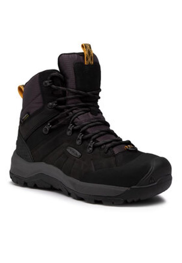 keen - Keen Trekkingi Revel IV Mid Polar 1023618 Czarny. Kolor: czarny. Materiał: skóra, nubuk. Sport: turystyka piesza