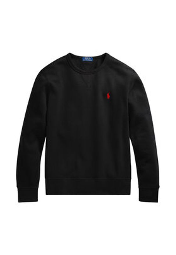 Polo Ralph Lauren Bluza 710766772001 Czarny Regular Fit. Typ kołnierza: polo. Kolor: czarny. Materiał: bawełna