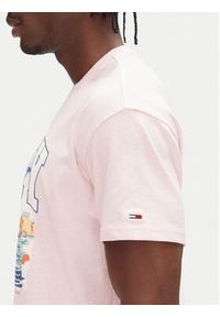 Tommy Jeans T-Shirt Arch Sailing DM0DM21867 Różowy Relaxed Fit. Kolor: różowy. Materiał: bawełna #5