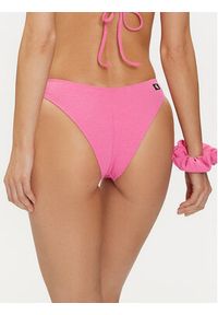Calvin Klein Swimwear Dół od bikini KW0KW02399 Różowy. Kolor: różowy. Materiał: syntetyk #4