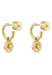 Coach Kolczyki 37546481 Złoty. Materiał: metalowe. Kolor: złoty #2