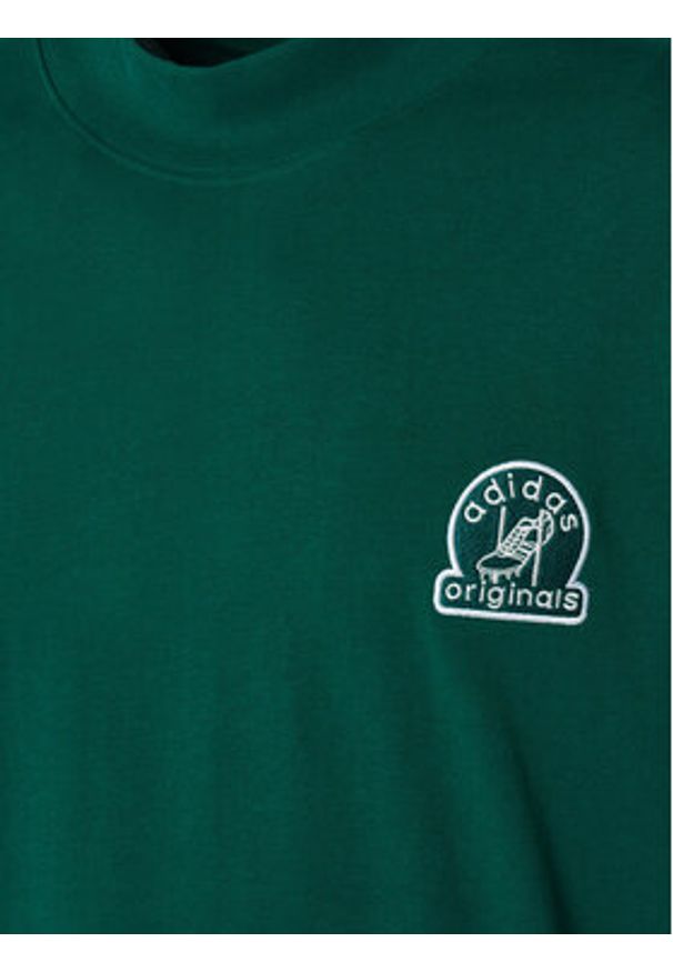 Adidas - adidas T-Shirt Graphic JC8368 Zielony Regular Fit. Kolor: zielony. Materiał: bawełna