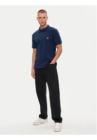 Emporio Armani Underwear Polo 211804 4R460 06935 Granatowy Regular Fit. Typ kołnierza: polo. Kolor: niebieski. Materiał: bawełna