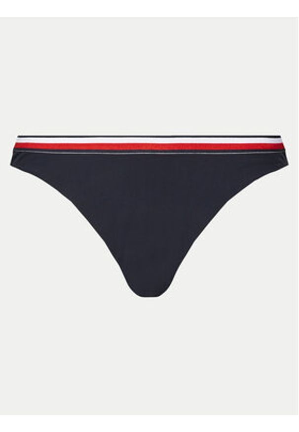 TOMMY HILFIGER - Tommy Hilfiger Dół od bikini UW0UW05293 Granatowy. Kolor: niebieski. Materiał: syntetyk
