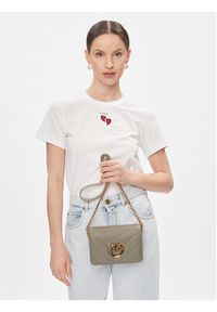 Pinko Torebka Love Click Mini AI 23-24 PLTT 100067 A136 Szary. Kolor: szary. Materiał: skórzane #3
