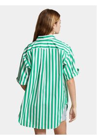 Polo Ralph Lauren Koszula Ss Ligh St 211925085002 Zielony Regular Fit. Typ kołnierza: polo. Kolor: zielony. Materiał: bawełna