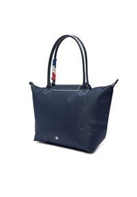 Longchamp Torebka 2605HBG Granatowy. Kolor: niebieski