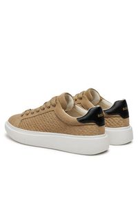 BOSS - Boss Sneakersy Amber 50529684 Beżowy. Kolor: beżowy. Materiał: zamsz, skóra