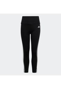 Adidas - Legginsy dziecięce ADIDAS. Materiał: elastan, materiał, poliester. Styl: sportowy