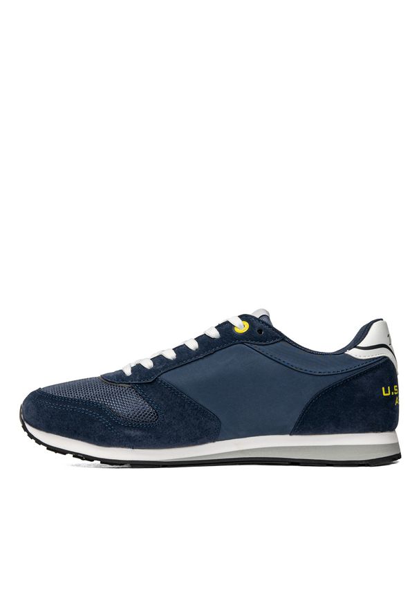 Sneakersy męskie granatowe U.S. Polo Assn. Wilys. Kolor: niebieski. Sezon: lato, jesień
