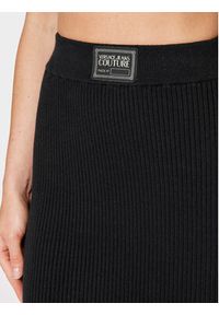 Versace Jeans Couture Spódnica ołówkowa 73HAEM29 Czarny Slim Fit. Kolor: czarny. Materiał: bawełna #3