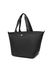 Tommy Jeans Torba Ess Daily Tote AW0AW17891 Czarny. Kolor: czarny. Materiał: materiał #5