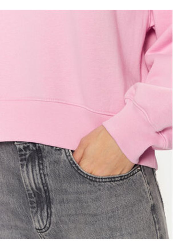 GAP - Gap Bluza 588015-01 Różowy Relaxed Fit. Kolor: różowy. Materiał: bawełna