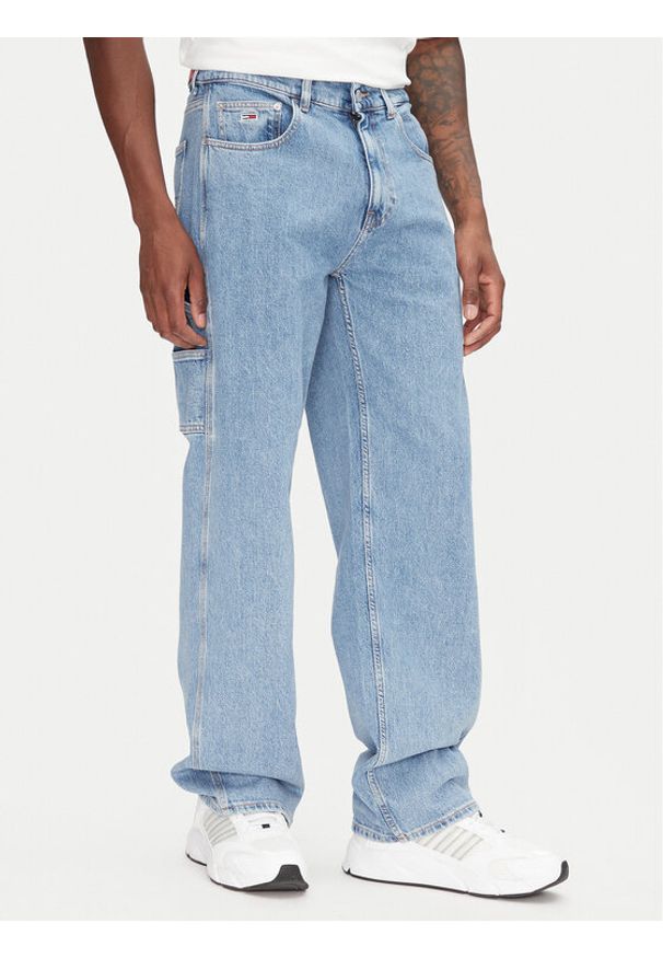 Tommy Jeans Jeansy Jamie DM0DM21326 Niebieski Loose Fit. Kolor: niebieski