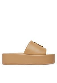 Klapki Badura. Kolor: beżowy #1