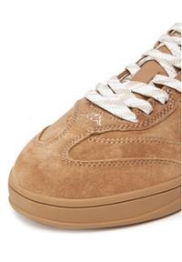 Kappa Sneakersy CEO-FC-24880H Brązowy. Kolor: brązowy. Materiał: zamsz, skóra