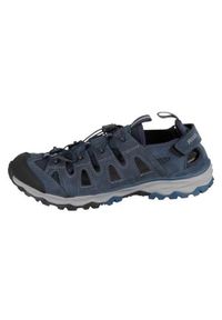 MEINDL - Buty do chodzenia męskie Meindl Lipari. Zapięcie: rzepy. Kolor: niebieski. Materiał: syntetyk, materiał. Szerokość cholewki: normalna. Sport: turystyka piesza
