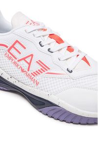 EA7 Emporio Armani Buty do tenisa X8X192 XK407 U248 Biały. Kolor: biały. Materiał: materiał. Sport: tenis #6
