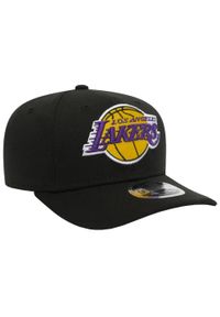 New Era - Czapka z daszkiem męska 9FIFTY Los Angeles Lakers NBA Stretch Snap Cap. Kolor: czarny