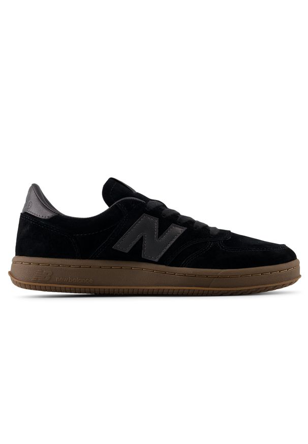Buty unisex New Balance CT500TRC – czarne. Kolor: czarny. Materiał: guma, nubuk, materiał, syntetyk. Szerokość cholewki: normalna. Sport: tenis