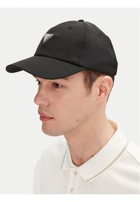 Guess Czapka z daszkiem M4BZ23 WGJP2 Czarny. Kolor: czarny. Materiał: poliester, materiał
